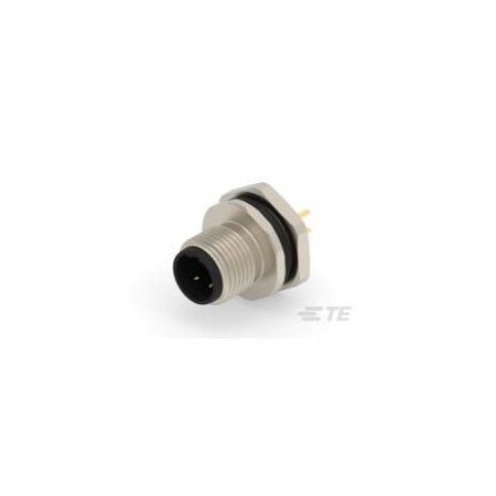 Te Connectivity M12 FRONT MOUNTING MALE B CODE 3P T4142412031-000